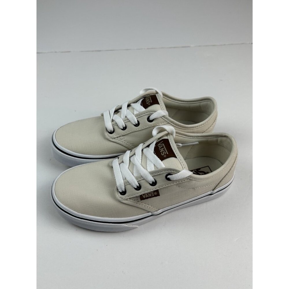 NIB Vans Atwood Woven Turtledove Sneakers Boy's Size 2 - Picture 5 of 10